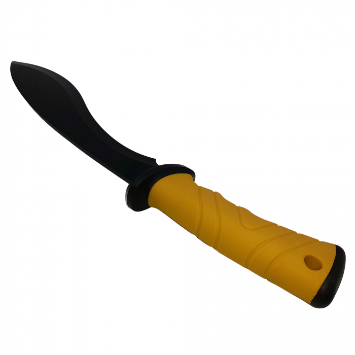 Maceta de vanatoare IdeallStore®, Hunt Partner, 43.5 cm, otel inoxidabil, neagra, teaca inclusa [6]