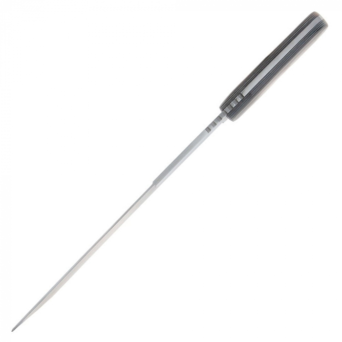 Maceta de vanatoare IdeallStore®, Namor Wrath, 45 cm, argintiu, teaca inclusa [6]
