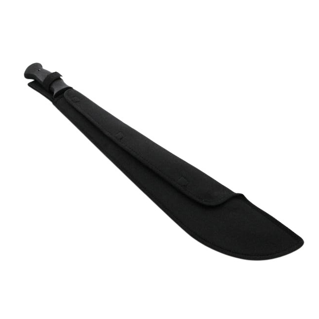 Maceta de vanatoare IdeallStore®, Survival Instinct, 58 cm, otel inoxidabil, negru, teaca inclusa [4]