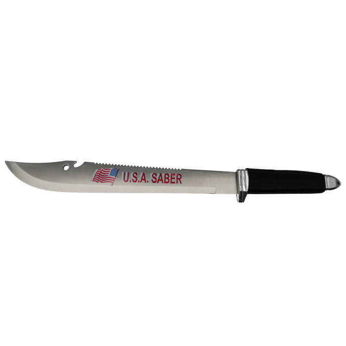 Maceta de vanatoare, USA Freeknife, negru, 45.5 cm, teaca inclusa [2]