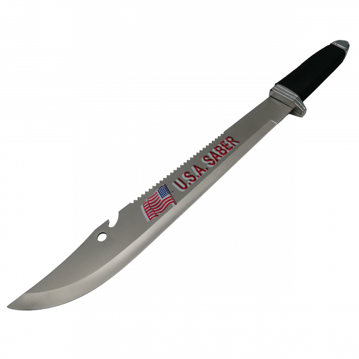 Maceta de vanatoare, USA Freeknife, negru, 45.5 cm, teaca inclusa [3]