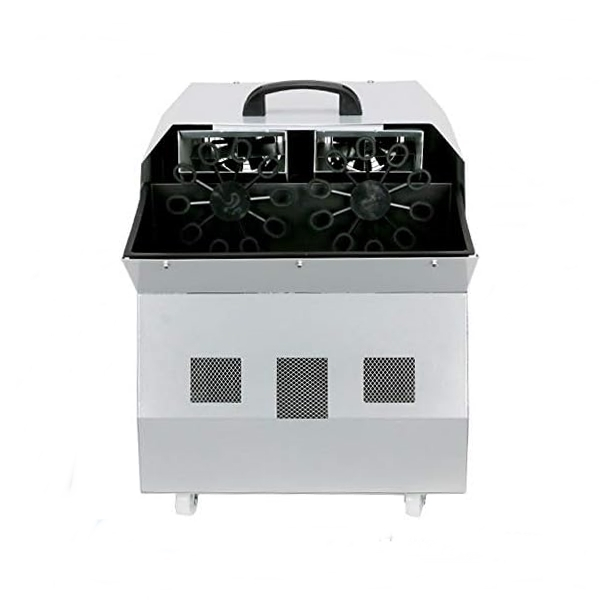 Masina de baloane profesionala IdeallStore®, telecomanda wireless, roti, argintiu [5]