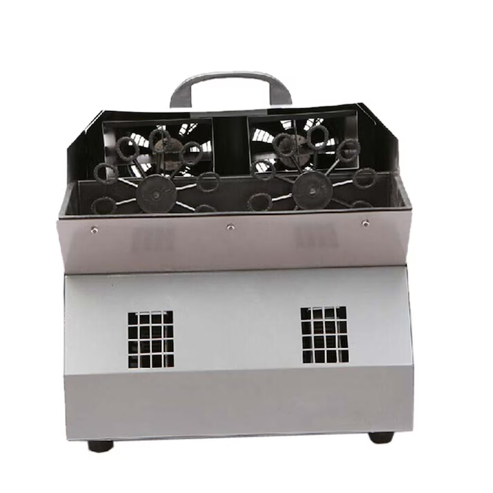 Masina de facut baloane, 300w, capacitate 2.5L, IdeallStore®, gri, cu telecomanda, lichid 4.5 l inclus [4]