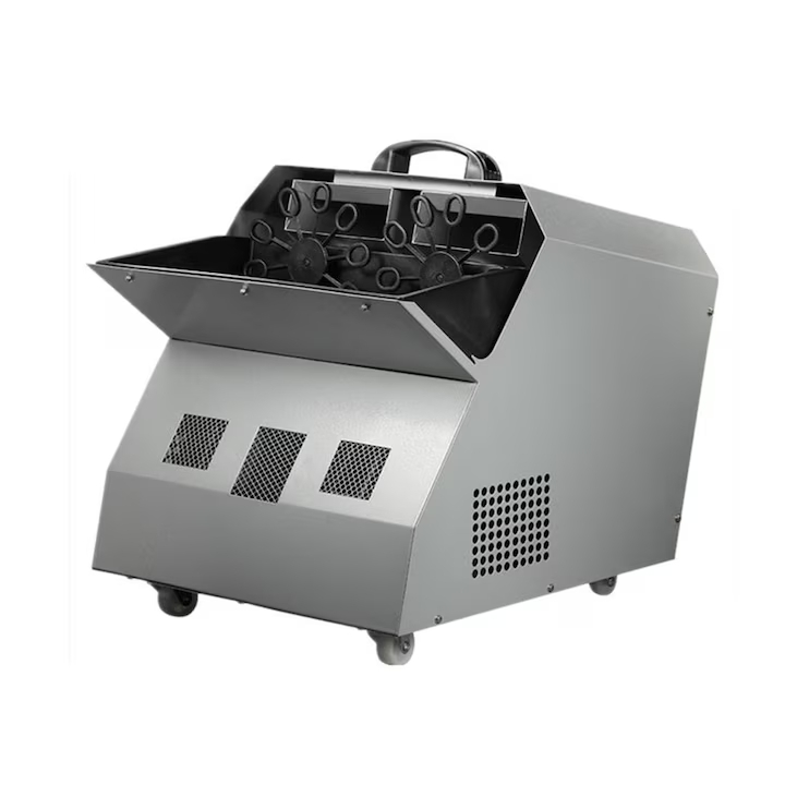 Masina de facut baloane, 300w, capacitate 2.5L, IdeallStore®, gri, cu telecomanda, lichid 4.5 l inclus [3]