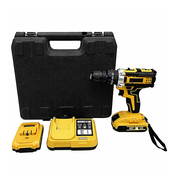 Trusă Bormașină cu Acumulator 48V, DEPOX® 2 Baterii 5.0Ah, 2 Viteze, 42 Nm, 30 Accesorii, Mandrină 13 mm, Cutie Transport [4]