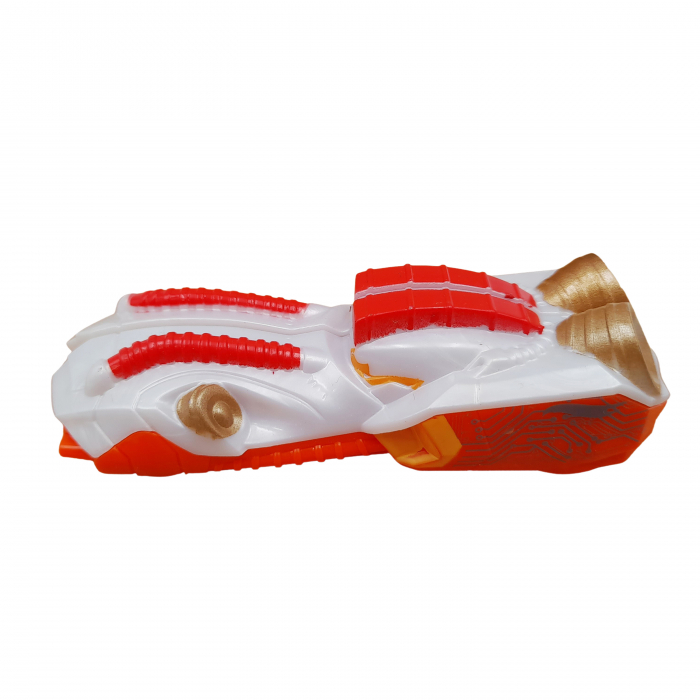 Masinuta dubla IdeallStore®, Split Speeders, Future Wing, plastic, cu magnet, 9.5 cm, alb [3]