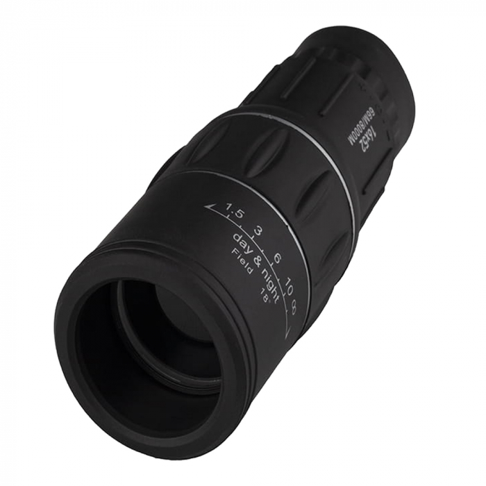 Monocular IdeallStore®, Hawk Sight, 16x52, negru, 15 cm, husa inclusa [4]