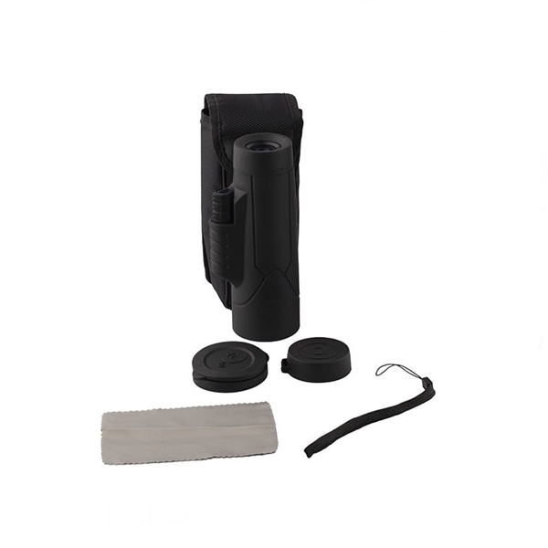 Monocular optic profesional, zoom 10x40 negru, husa inclusa [9]