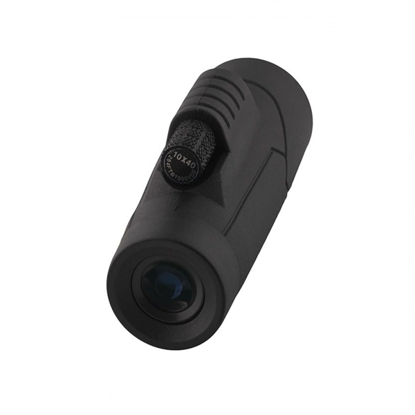 Monocular optic profesional, zoom 10x40 negru, husa inclusa [5]