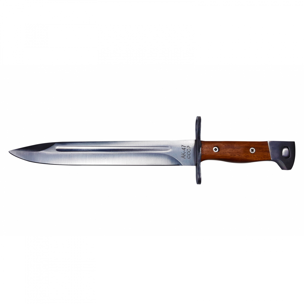 Pachet Cutit si Maceta, AK-47, otel inoxidabil, 31 cm, teaca inclusa [8]