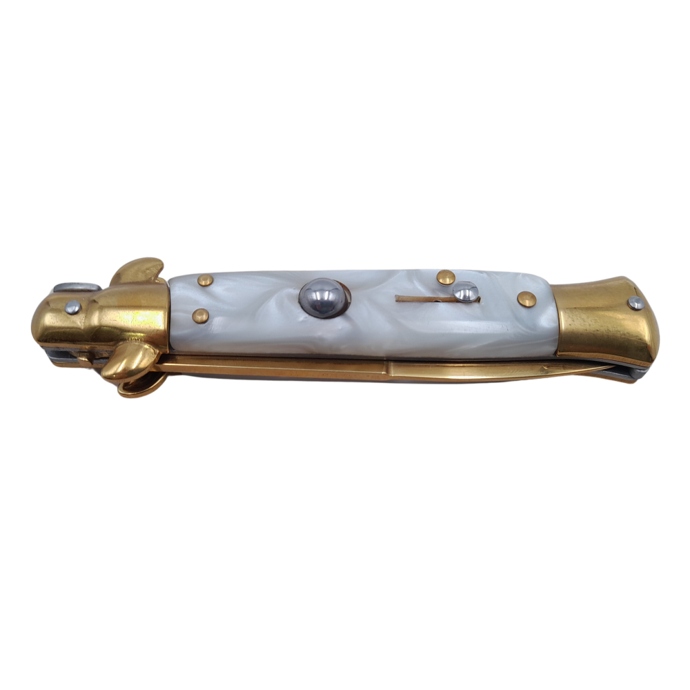 Pachet doua bricege de vanatoare  Italian Spirit, otel inoxidabil, 22.5 cm, auriu [6]