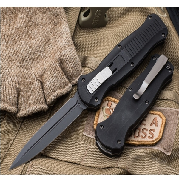 Pachet doua cutite automate cu sparagator geam ,IdeallStore®, lama otel, 23 cm [9]