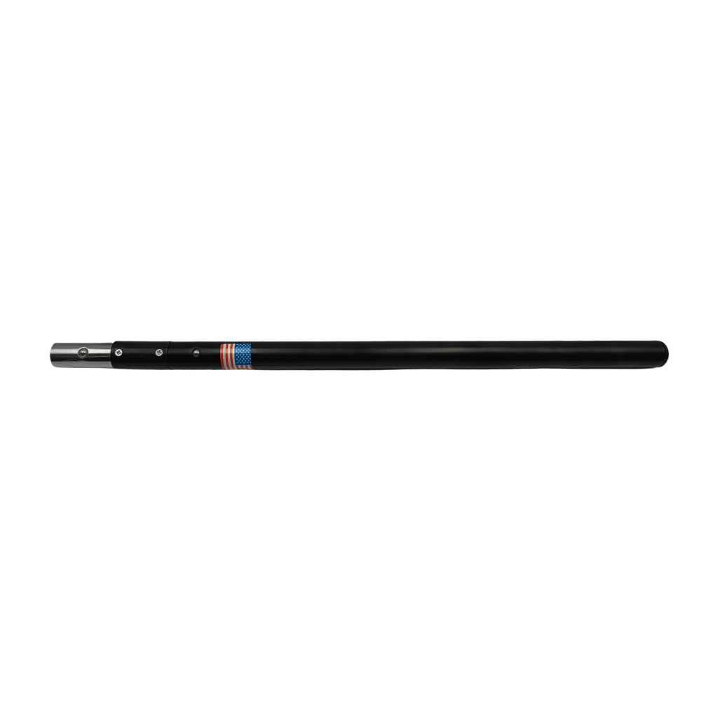 Pachet doua sabii de vanatoare, Shaolin Master, model baston, 87 cm, negru, teaca inclusa [7]