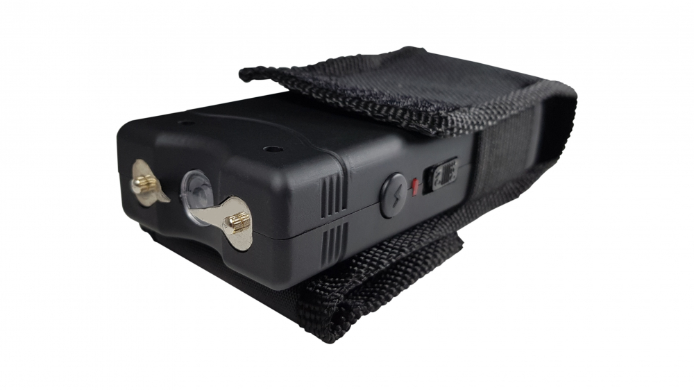Pachet electrosoc TW 309, 2.5 mil V, 12 cm si mini electrosoc cu lanterna, 800 T, negru [4]