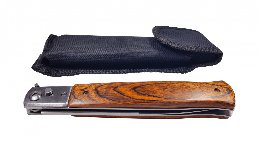Pachet electrosoc TW 309, 2.5 mil V, 12 cm si briceag lama stilet, natur, 31 cm [8]