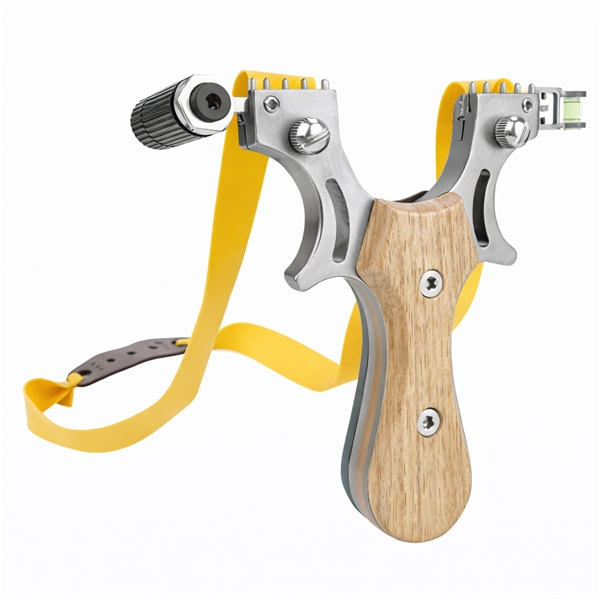 Prastie cu laser DEPOX®, metalica, 11.5 cm, cu boloboc, maner lemn, bej [2]