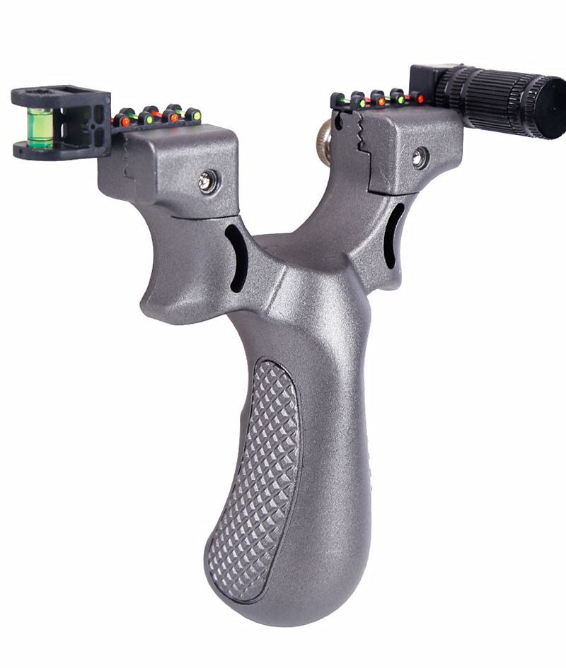 Set prastie plastic cu laser si set 100 bile  9 mm, 11.5 cm, cu boloboc, argintiu [4]