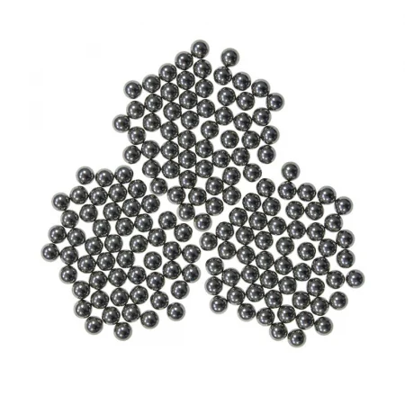 Set praștie profesională cu 3 zgarciuri si 110 bile metalice 8 mm DEPOX®, maner imitatie carbon, 12 cm [11]