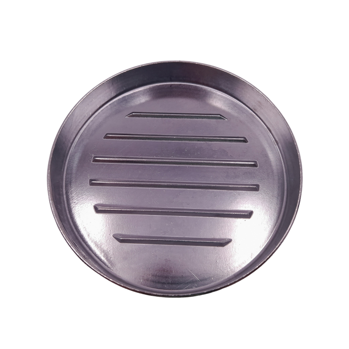 Presa manuala pentru burgeri IdeallStore®, Exquisite Chef, aluminiu, 11.5 cm, argintiu [5]