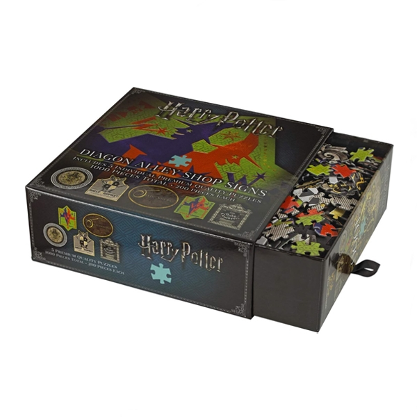 Puzzle Harry Potter, IdeallStore®, Diagon Alley Shop Signs, 1000 piese [2]