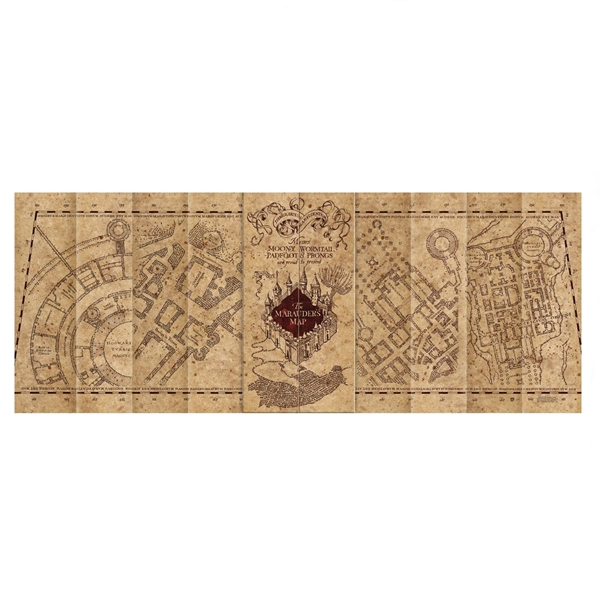 Puzzle Harry Potter, IdeallStore®, The Marauders Map,1000 piese [3]