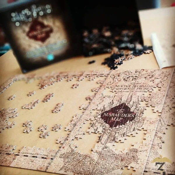 Puzzle Harry Potter, IdeallStore®, The Marauders Map,1000 piese [8]