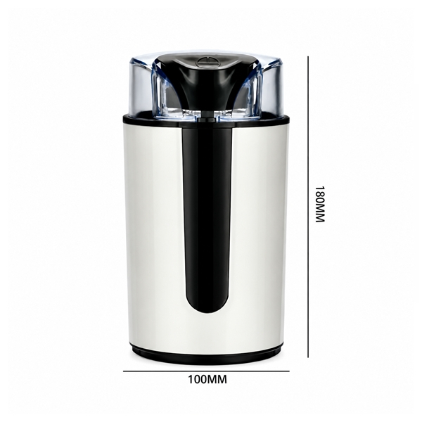 Rasnita electrica de cafea  DEPOX®, 200W, capacitate 75 g, lame din otel inoxidabil, functie Pulse, sistem de siguranta, pana la 3 cesti [4]