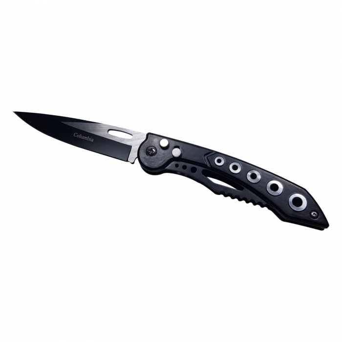 Briceag de buzunar IdeallStore®, Stainless Path, otel inoxidabi, 22 cm, negru [2]