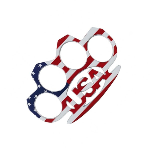 Set rozeta American Flag si spray autoaparare chili DEPOX®, 11 cm/60 ml, multicolor [2]