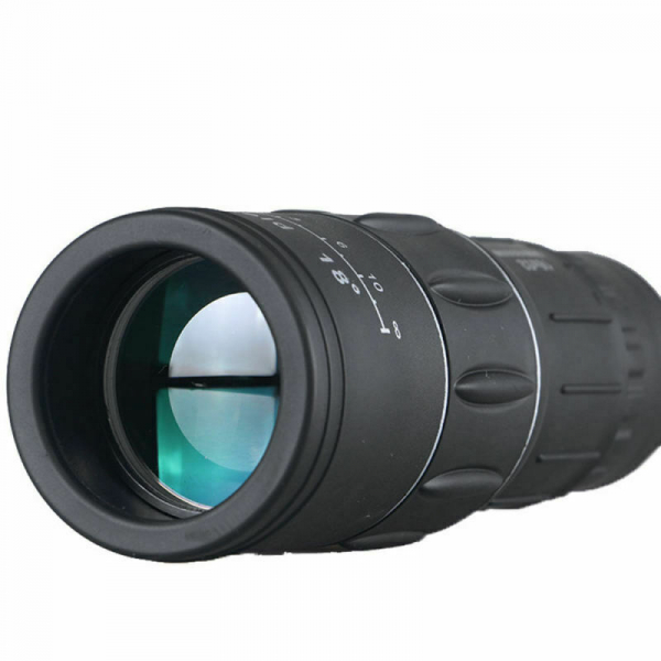 Luneta de camping si vanatoare, Monocular, 16x52, negru, husa inclusa [4]