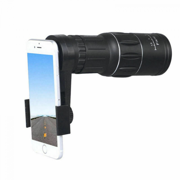 Luneta de camping si vanatoare, Monocular, 16x52, negru, husa inclusa [6]