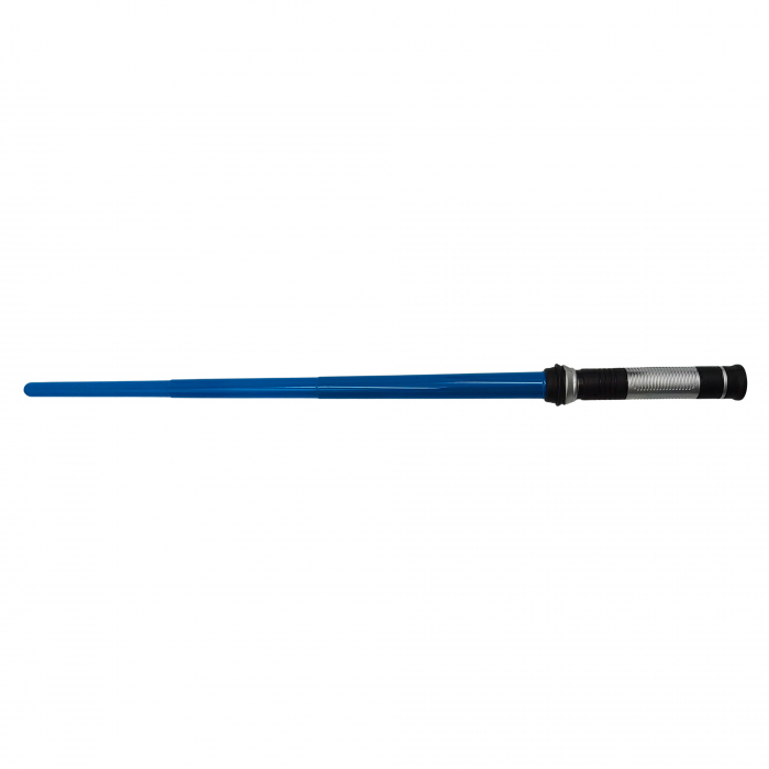 Sabie de jucarie IdeallStore®, Force Awakens, plastic, LED, sunete, 80 cm, albastru [2]