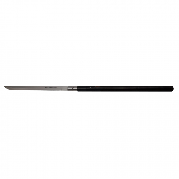 Sabie de vanatoare Ideallstore®, Shaolin Master, model baston, 87 cm, negru, teaca inclusa [2]