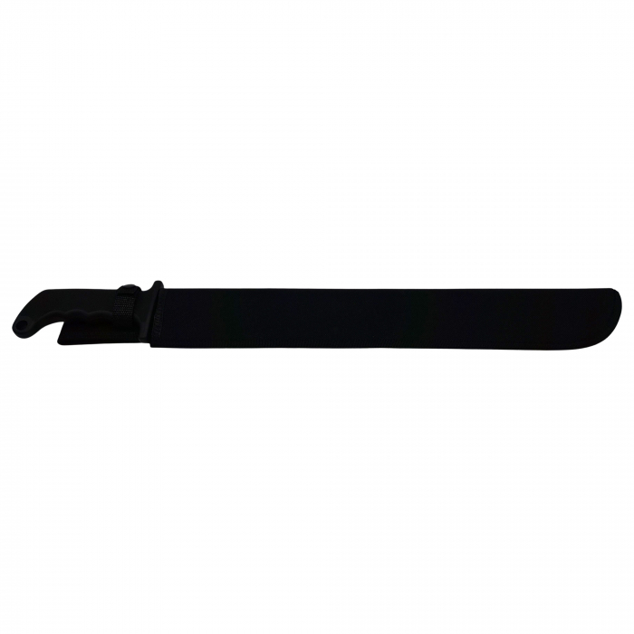 Sabie de vanatoare IdeallStore®, Swish Style, 60 cm, otel inoxidabil, neagra, teaca inclusa [7]