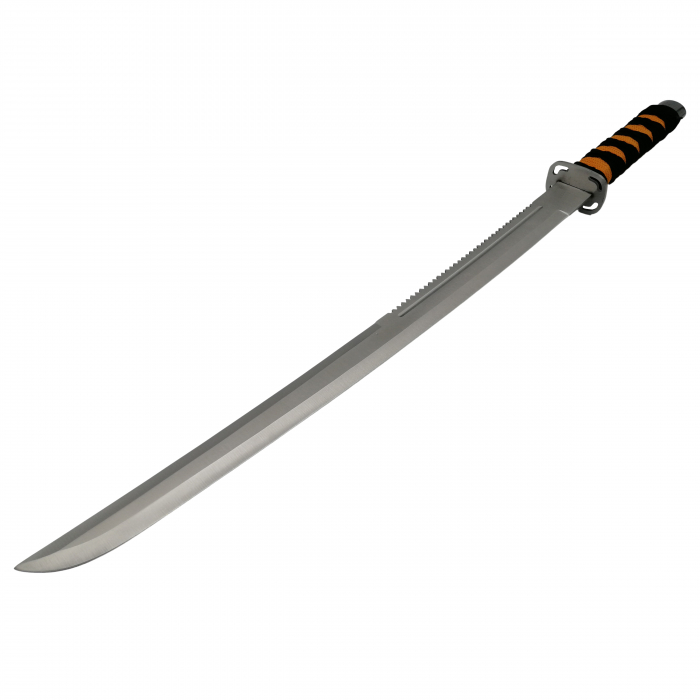Sabie de vanatoare, Ninja Path, maner lemn, 70 cm, teaca inclusa [3]