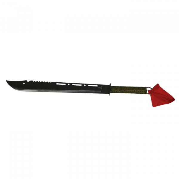 Sabie de vanatoare IdeallStore®, Samurai Blade, maner textil, 67 cm, teaca cadou [3]