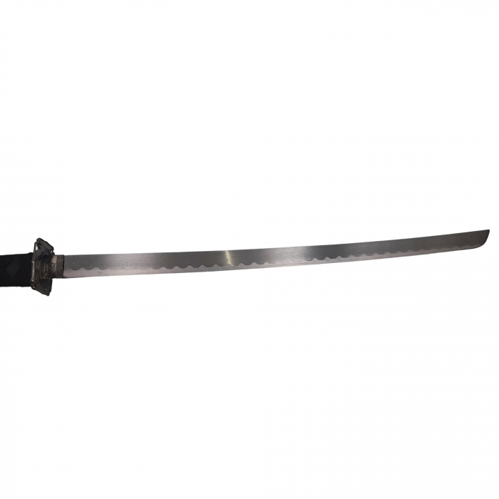 Sabie katana decorativa IdeallStore®, panoplie, Last Samurai, negru, metal, 51.5 cm, suport inclus [6]