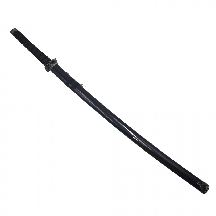 Sabie katana decorativa IdeallStore®, panoplie, Last Samurai, negru, metal, 51.5 cm, suport inclus [3]