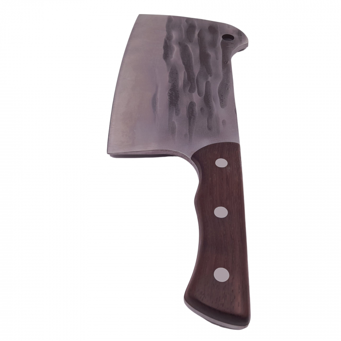 Satarul bucatarului IdeallStore®, lucrat manual, Destiny Kitchen, 32 cm, otel inoxidabil, 890 g, maro [6]