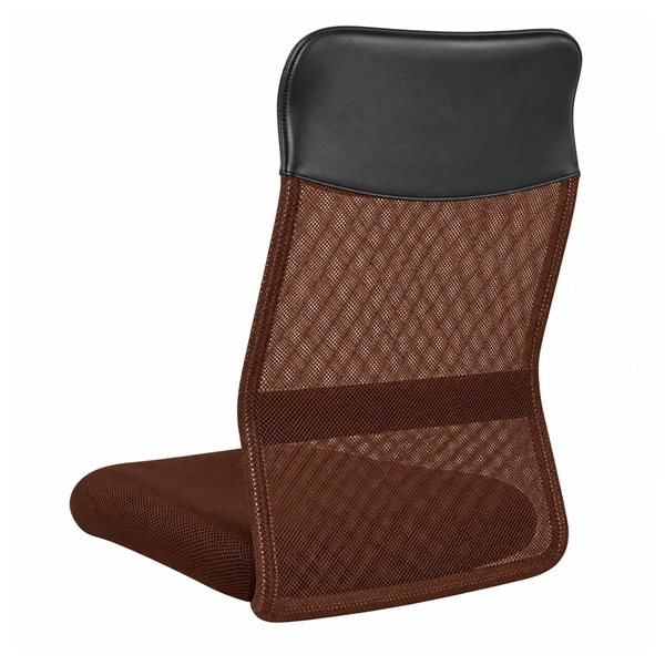 Ansamblu șezut și spătar pentru scaun de birou DEPOX®, material mesh, maro/negru, 46 x 47 cm [2]