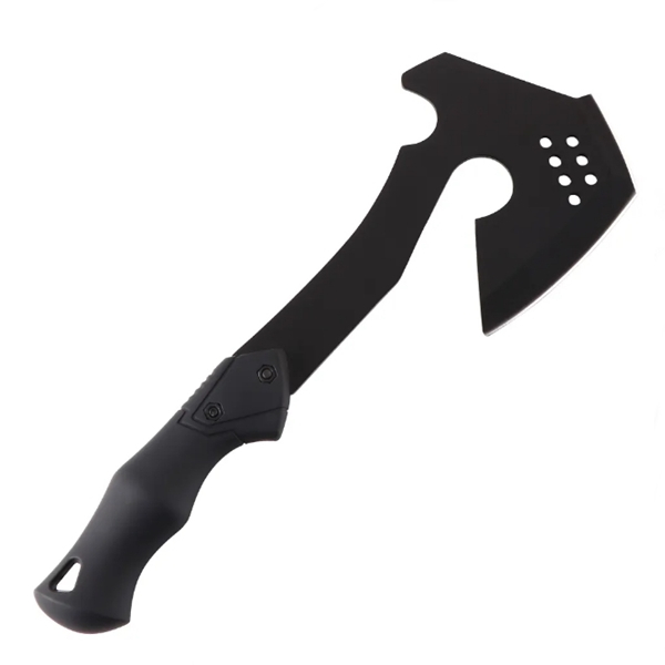 Secure multifuncțională Double Axe, oțel, 35 cm, teacă inclusă [2]