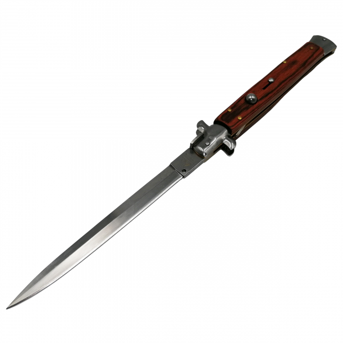 Set 2 cutite briceag Stiletto,IdeallStore®, 33 cm, Brown & Black [4]