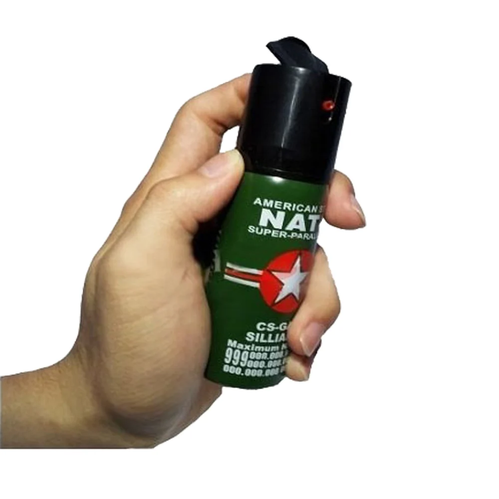 Set 3 Spray-uri Paralizante NATO Defence, 110 ml, Propulsie Jet, Verde [3]