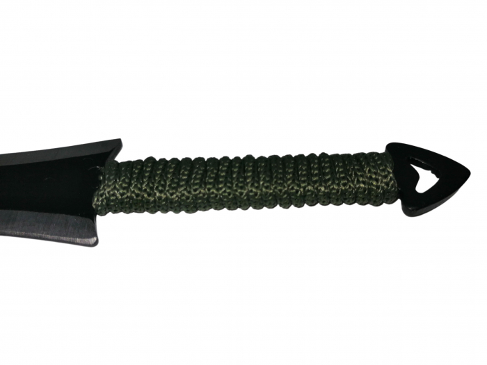 Set antrenament IdeallStore, nunceag si cutite de aruncat, multicolor [9]