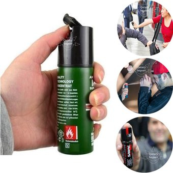 Set autoaparare, electrosoc tip pumnal si spray paralizant, IdeallStore®, 110 V, negru, 60 ml [3]