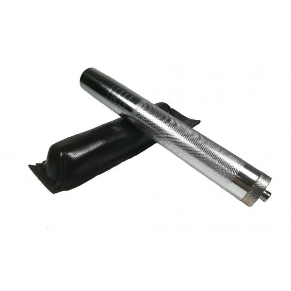 Set baston telescopic din otel, argintiu, 64 cm + box argintiu 1 cm grosime [2]