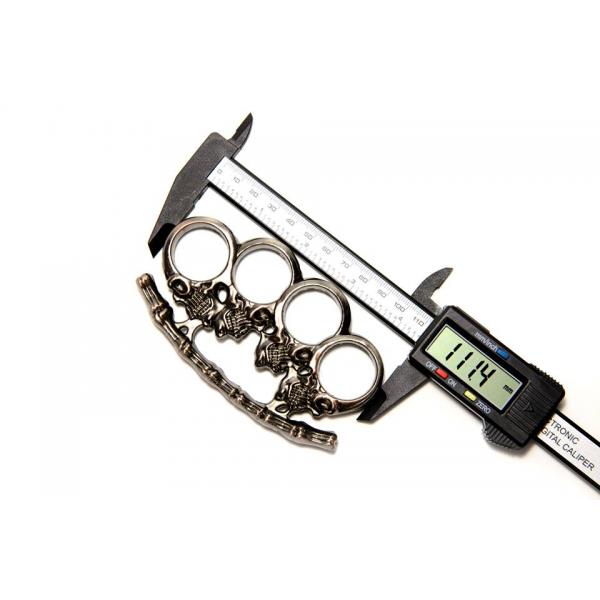 Set baston telescopic 66 cm si pumnal craniu [3]