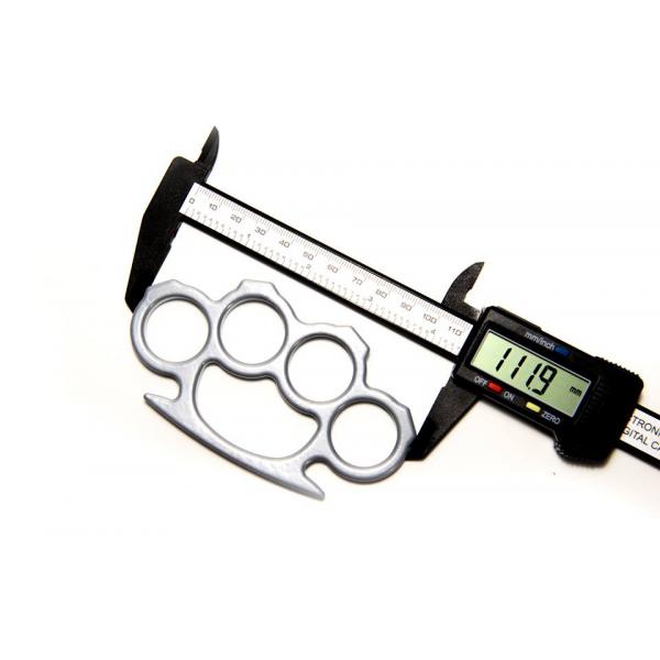 Set baston telescopic din otel, argintiu, 64 cm + box argintiu 1 cm grosime [7]