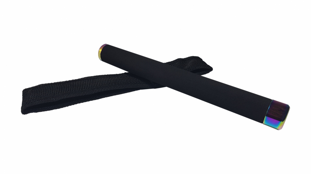 Set baston telescopic 66 cm + box argintiu 1 cm grosime [4]
