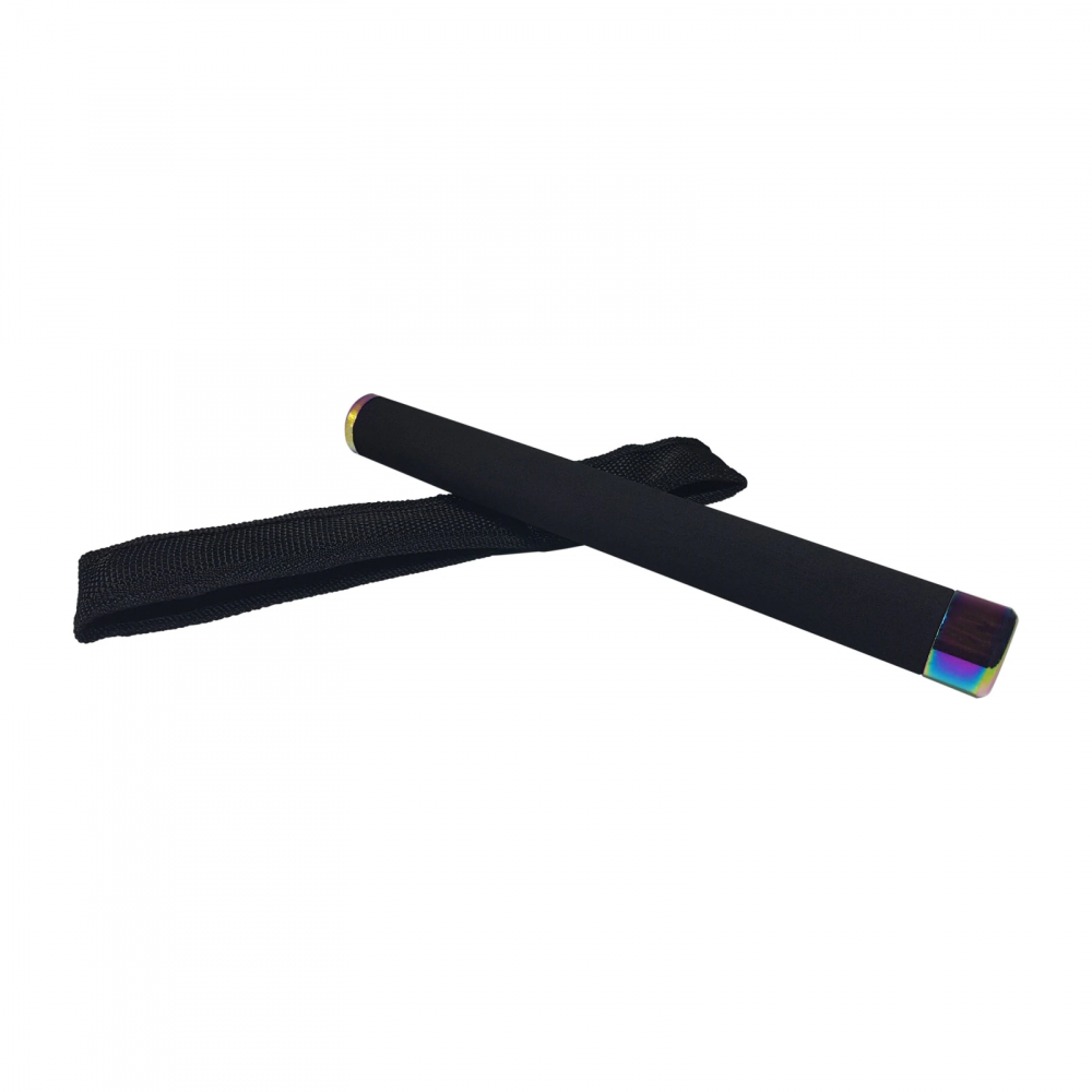 Set baston telescopic 66 cm + box negru 1 cm grosime [5]